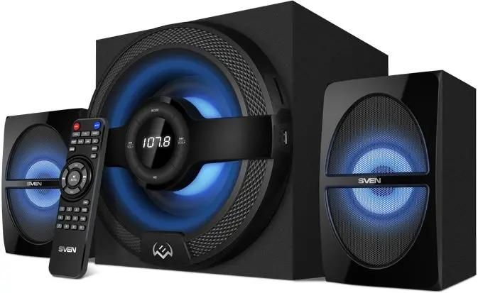 Колонки Bluetooth Sven MS-2085,  2.1,  черный [sv-020101]